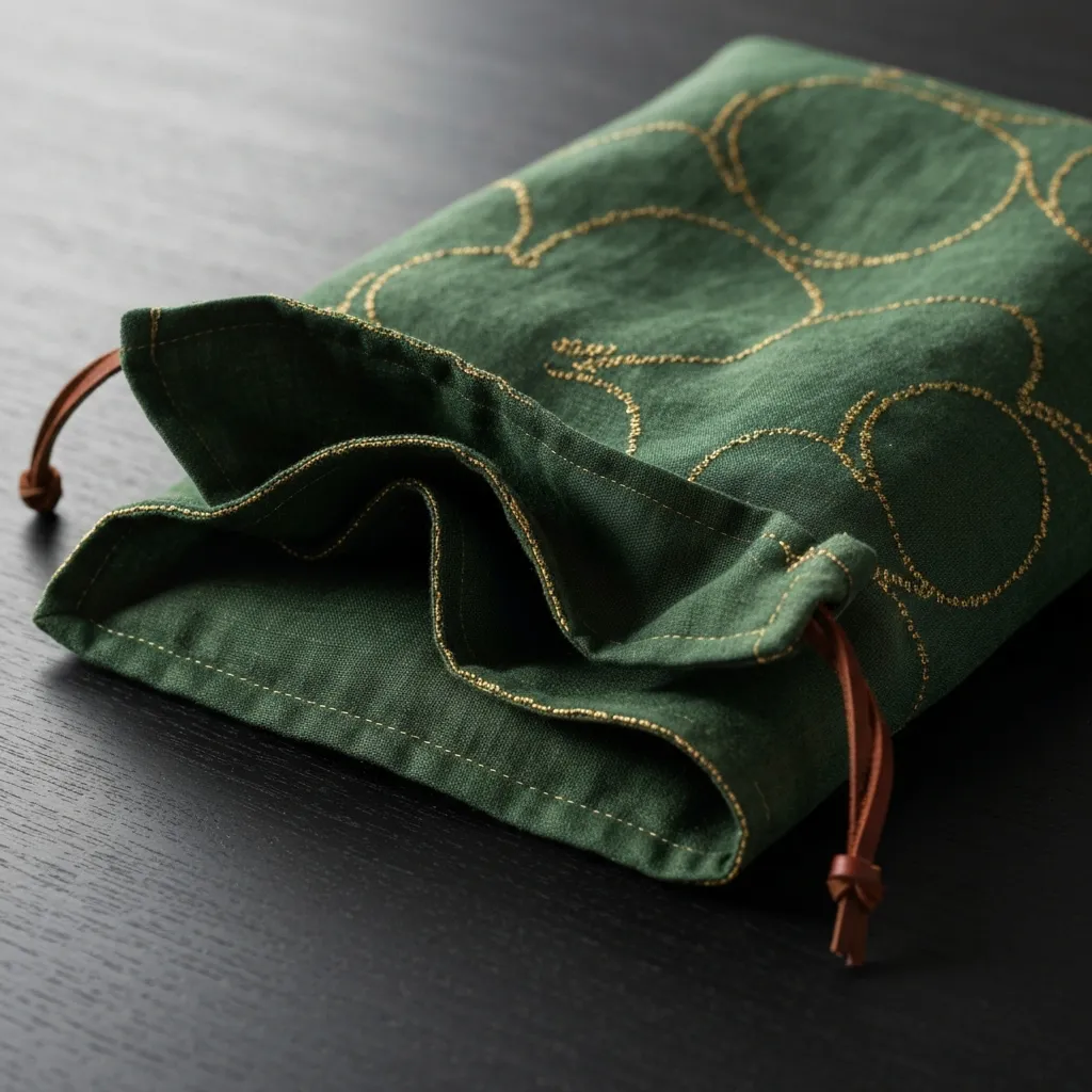 Elegant stoffen zakje
